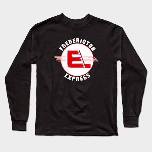 Classic Fredericton Express Hockey 1988 Long Sleeve T-Shirt by LocalZonly